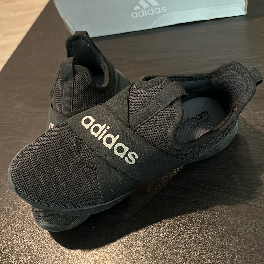 Black Adidas, Size 7, Worn Once